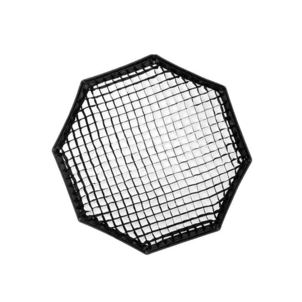 Triopo K3 Series 55cm / 65cm / 90cm / 120 cm Quick Setup Octagon Softbox + Honeycomb Grid with Detachable Bowens Mount, Reflective Silver Interior for Studio Photography