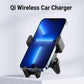 UGREEN 15W Fast Charging QI Wireless Car Charger Air Vent Phone Holder with Auto Lock System for iPhone & Android Smartphone | 40118