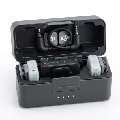 DJI Mic Mini 2 Wireless Microphone System 2TX + RX with Charging Case