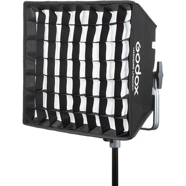 Godox Square Softbox with Grid for LP400R/Bi LP600R/Bi LP1200R/Bi LITEMONS Bi-Color / Full RGB LED Light Panels with Soft, Diffused Light Quality, Lighting and Studio Equipment