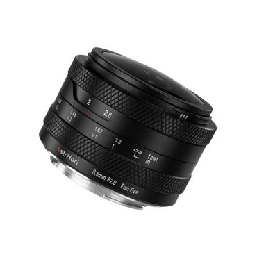 AstrHori 6.5mm F2 APS-C Ultra Wide Angle Fisheye Prime Lens for Sony E / Fujifilm X / Panasonic Olympus Micro Four Thirds MFT M43 / Canon RF / Nikon Z Mount Mirrorless Cameras w/ Crystal Ball Effect, ED Glass, Manual Focus Mode & 192° FOV Field of View