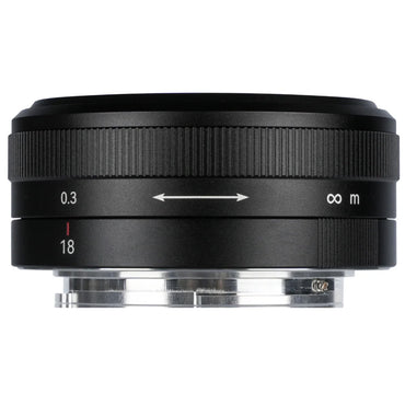 7Artisans 18mm F/5.6 Full Frame Format Panasonic L Mount Wide Angle Prime Pancake UFO Slim Lens MF Manual Focus for Mirrorless Cameras