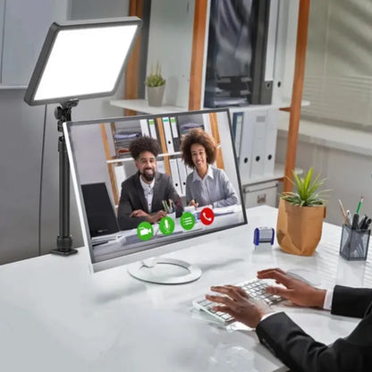 Ulanzi VL198 Bi-Color LED Key Video Light Panel with 2500K-9000K CCT Color Temperature, 12" Wide Pad, 30m Max Wireless Remote Range, Multiple Channel and 180° Angle Adjustment