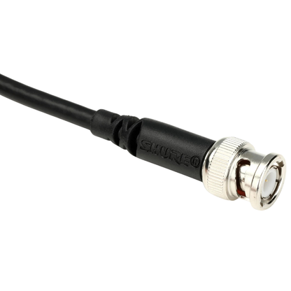 Shure Coaxial BNC Antenna Cable 6 foot / 2 foot for Remote Mount Wireless Receiver Antennas | UA806 / UA802