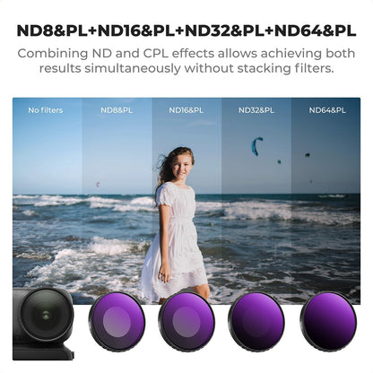 K&F Concept Nano-Xcel Series Filter Set for DJI Osmo Nano
