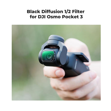 K&F Concept Black Mist Diffusion 1/2 Lens Filter for DJI Osmo Pocket 3 with 28 Multi-Layer Coating, Top AGC Optical Glass and Magnetic Installation | KF01-2613