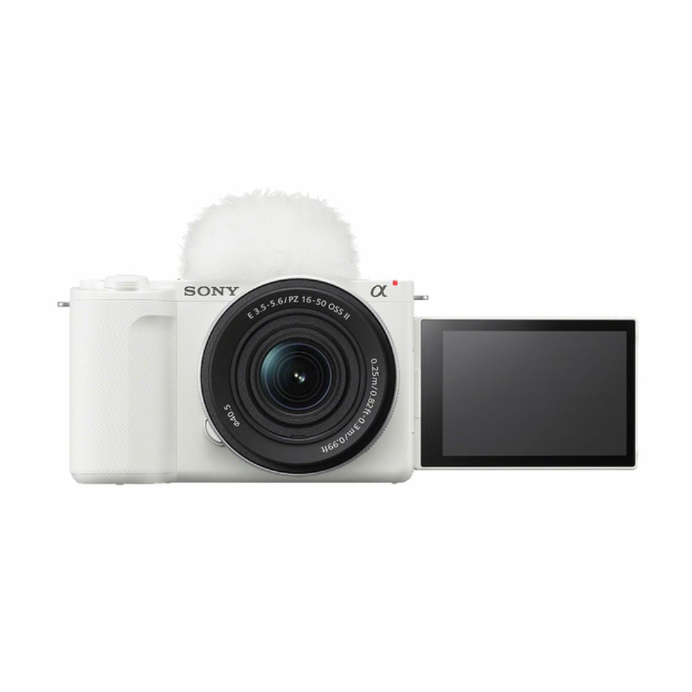 Sony ZV-E10 II Body with 16–50mm f/3.5–5.6 OSS II Lens E-mount Vlogging Mirrorless Camera Kit 26MP APS-C Exmor R CMOS Sensor BIONZ XR Image Processor 4K 60fps Video Recording Articulating LCD Touch Screen 3-Capsule Microphone | ZVE10 II