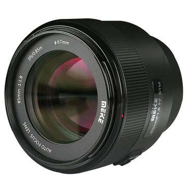 Meike 85mm F/1.8 AF Portrait-Length Prime Lens Full Frame Leica L Mount, Fast Aperture, Autofocus / Manual Focus Mode, STM Stepping Motor and USB Port for Firmware Upgrades for Photography