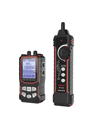 Noyafa NF-918S Network Cable Tester With 6 Wavelength Optical Power Meter, PoE Network Tools, Digital Multimeter, RJ45 Network Tester For Ethernet Cable, Telephone Line, BNC Coaxial Cable, Electric Wire