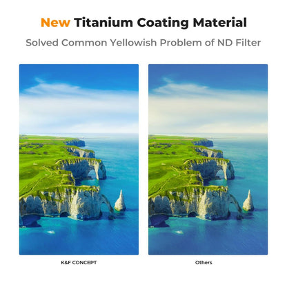 K&F Concept no-X True Color ND + CPL 2 in 1 ND2-ND32 Lens Filter with 1-5 Stops Variable Fader Neutral Density Circular Polarizing, No X Cross Shadow, MRC Waterproof and Scratch-Resistant for Cameras and Photography