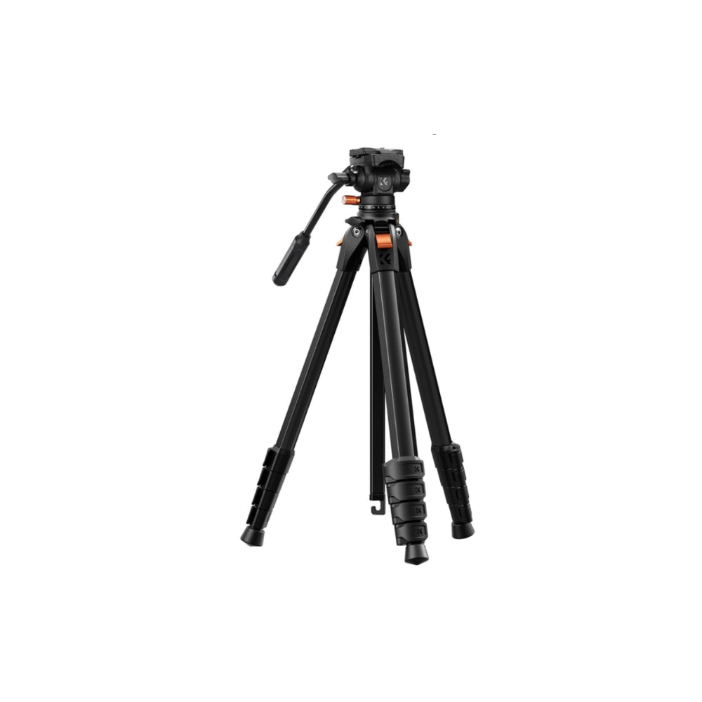 K&F Concept 185cm /160cm Aluminum Travel Tripod with 360 degrees Ball Head / Fluid Head