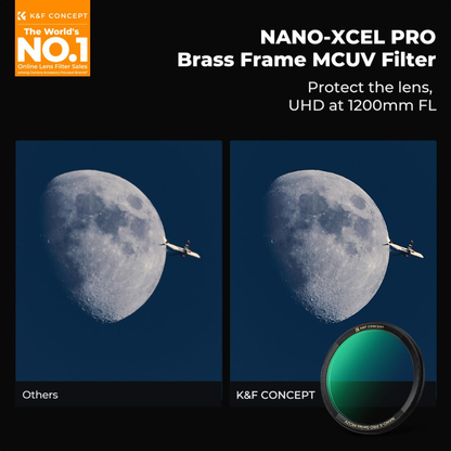K&F Concept Nano-Xcel Pro MCUV Ultra HD Low Reflection Filter for Leica Q3 43, Q3 28, Q3 and Q2