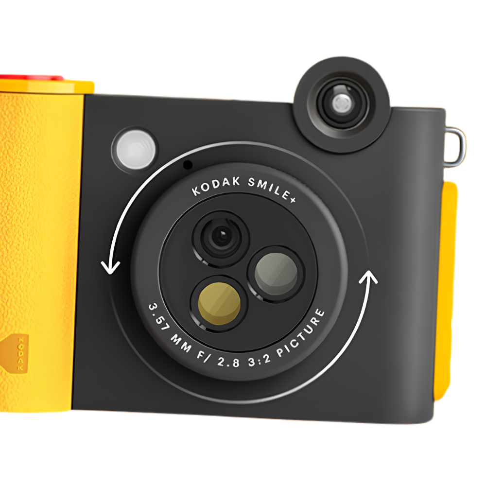 KODAK SMILE+ Instant Print Digital Camera | Black, Green