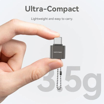 Vention 2.0 USB Type-C MicroSD Card Reader with High-Speed 480Mbps Transfer Rate for Android Phones, Tablets, Laptops