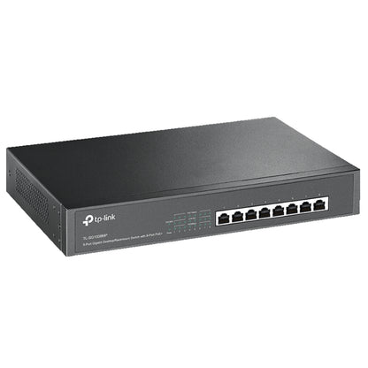 TP-Link TL-SG1008P 8-Port Gigabit Desktop Switch with 4-Port PoE+ 64W Fanless 8 Port Gigabit Ethernet Network Switch Hub (Plug & Play) with Auto-Negotiation and Auto-MDI/MDIX TP LINK TPLINK