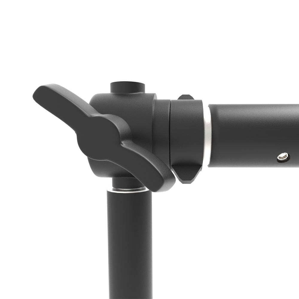 Pxel 2.6M Light Stand with Crossbar & Chain Drive, Plastic Counterweight Chain with  260cm Max Height