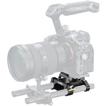 SmallRig Arca-Type Baseplate Kit with 15mm LWS Rod Bracket Camera Rig Mount for DSLR, Mirrorless & Cinema Cameras | Quick Release Plate, Adjustable Lever-Lock, Multiple 1/4"-20 & 3/8"-16 Threads | 5365