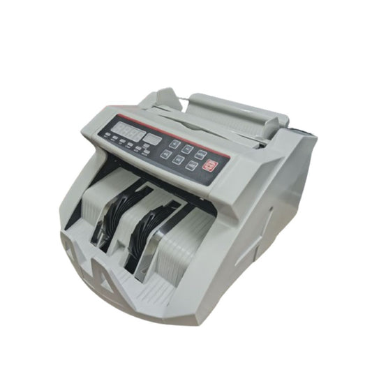 LogicOwl OJ-0288 Automatic Paper Money Bill Counter Adjustable 130 Pieces Capacity Feed Hopper, and Support for Multiple Currencies