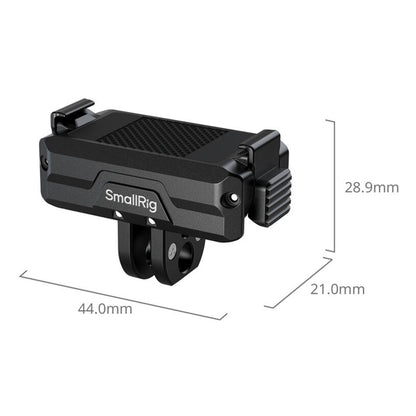 SmallRig Dual Mount Foldable 2 Prong Adapter for DJI OSMO ACTION 6 | 5890