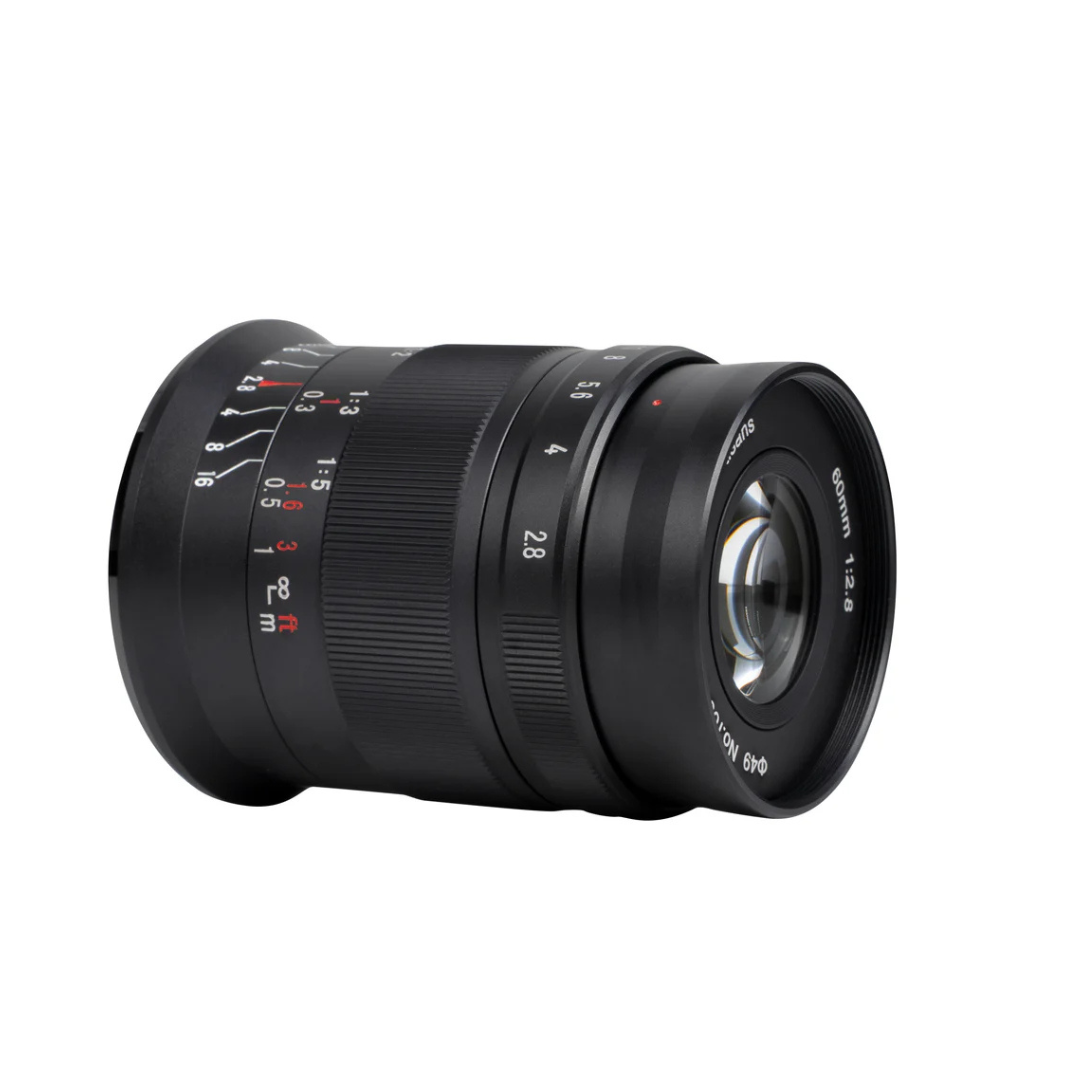 7Artisans 60mm F/2.8 Mark II APS-C Format Nikon Z Mount Macro Telephoto Prime Lens MF Manual Focus for Mirrorless Cameras