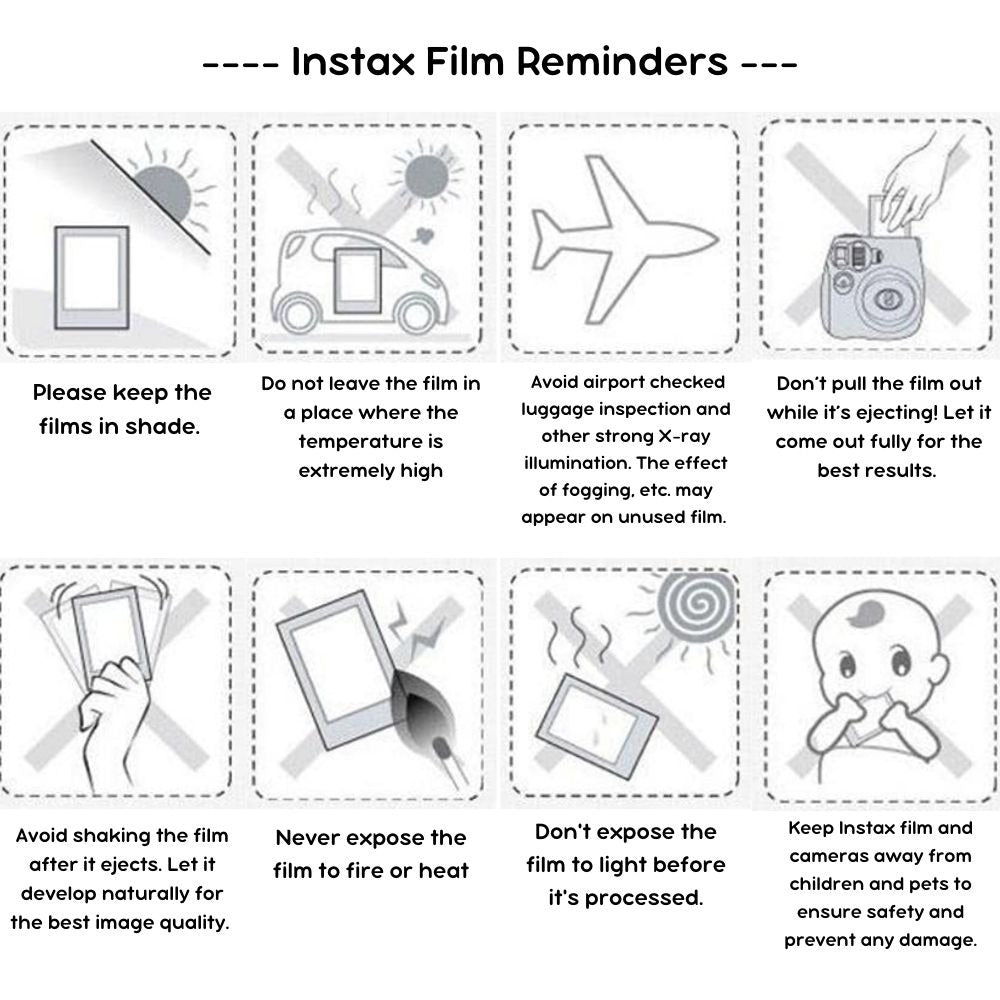 Fujifilm Instax Wide Film 10s 20s (10 / 20 Sheets) Single Double Pack | Regular Glossy, Black Frame, Brushed Metallic