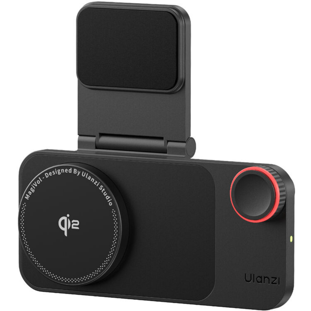 Ulanzi CW15 Qi2 15W Magnetic Wireless Charger & Under-Monitor Phone Stand for MagSafe Smartphones