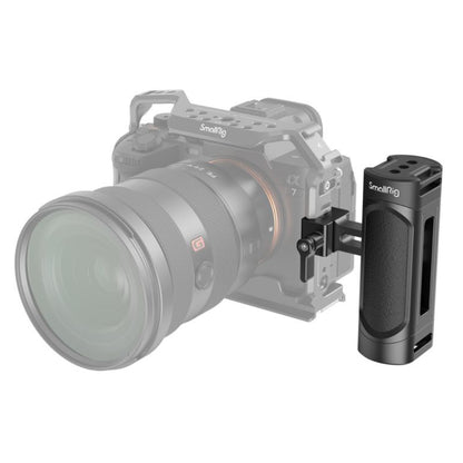 SmallRig Mini TO Side Handle, Triple 1/4"-20 Thread, Cold Shoe Mount and Up to 6kg Max Load Capacity for Camera Cages with Built-in TO Rails | 4840 | 3813