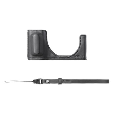 SmallRig Leather Half-Case with Wrist Strap for Ricoh GR IV | 5676 / 5677 / 5678