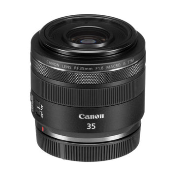Canon RF 35mm f/1.8 Macro IS STM Prime Lens with Full Frame Sensor Format and Wide Angle Focal Length for RF Mount Mirrorless Camera Body