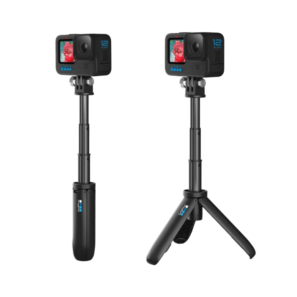 GoPro Shorty Mini Extension Pole + Tripod with Max 8.9" Extended Length for HERO 12 / 11 / 11 Mini / 10 BLACK Action Cameras | AFTTM-001