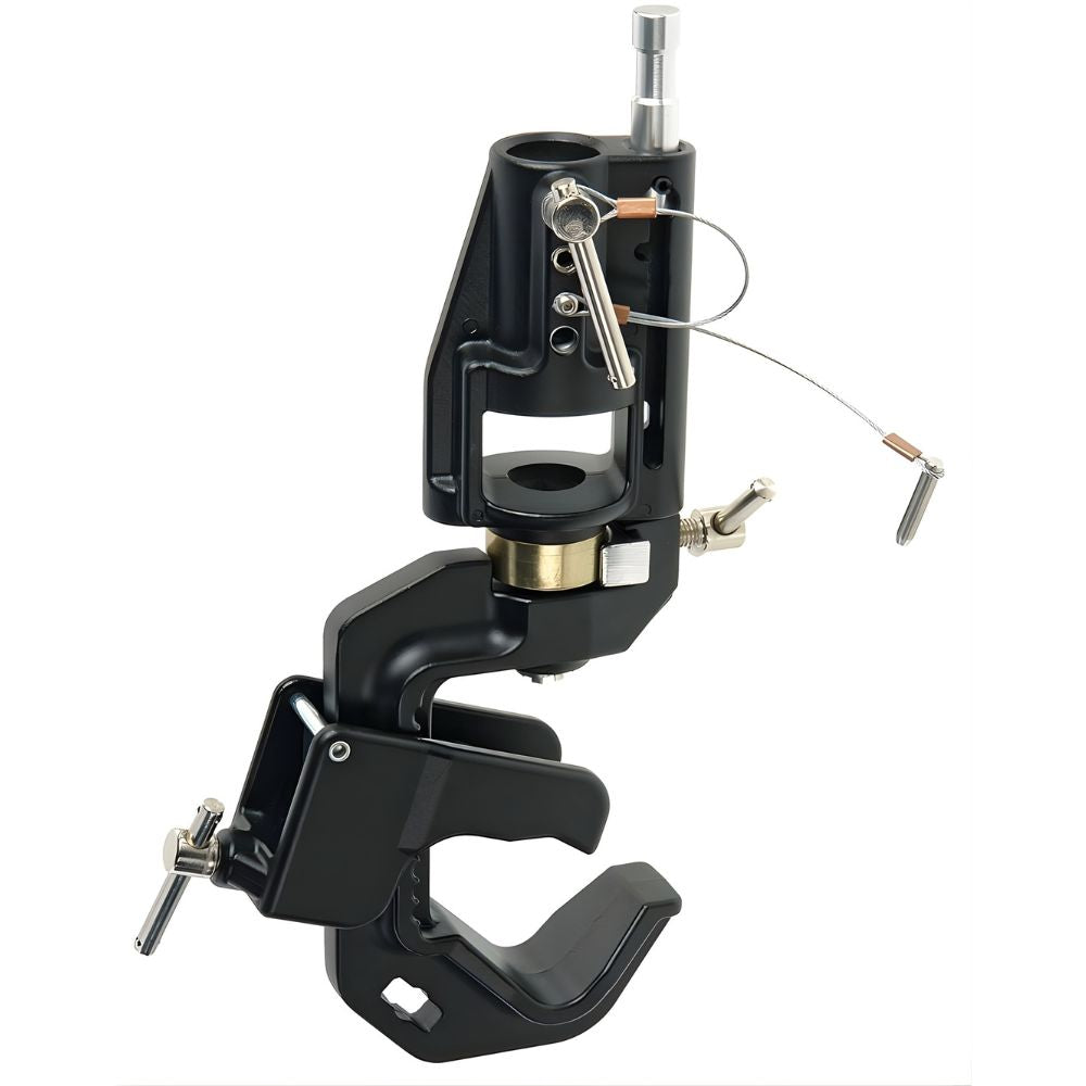 Dearkol Heavy-Duty Crab C Clamp, 100kg Load Capacity with 12" Safety Cable | MB-39