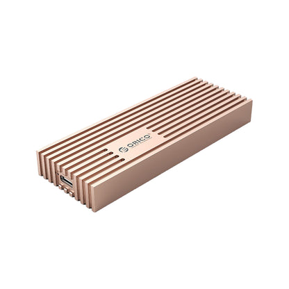 ORICO M.2 NVME SSD Solid State Drive Enclosure with USB 3.2 Gen2 x2 Interface, 20Gbps Transfer Rate, 4TB Max Capacity with PCIe 3.0, TRIM and UASP Function for Smartphone PC Desktop Laptop | M233C3-G4 | Gray, Rose Gold, Silver