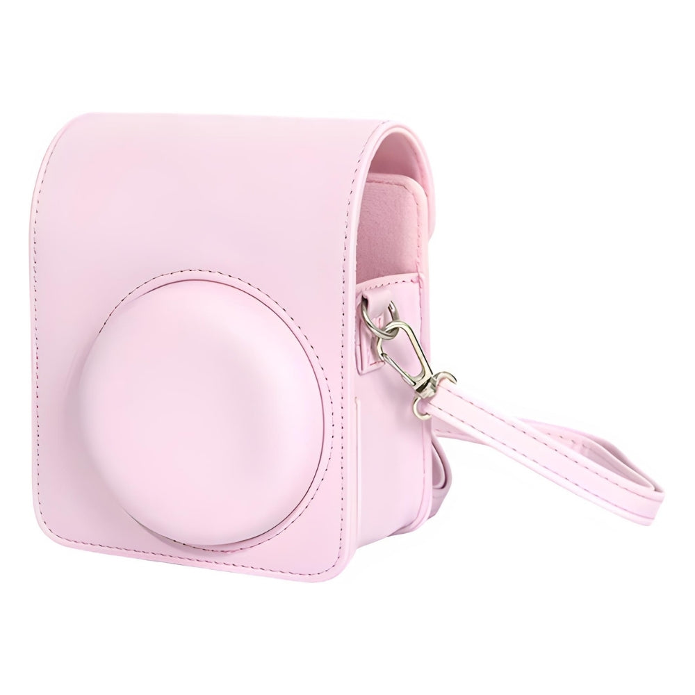 Pikxi Instax Mini 13 Camera Bag PU Leather Protective Case with Adjustable Shoulder Strap | BMS13