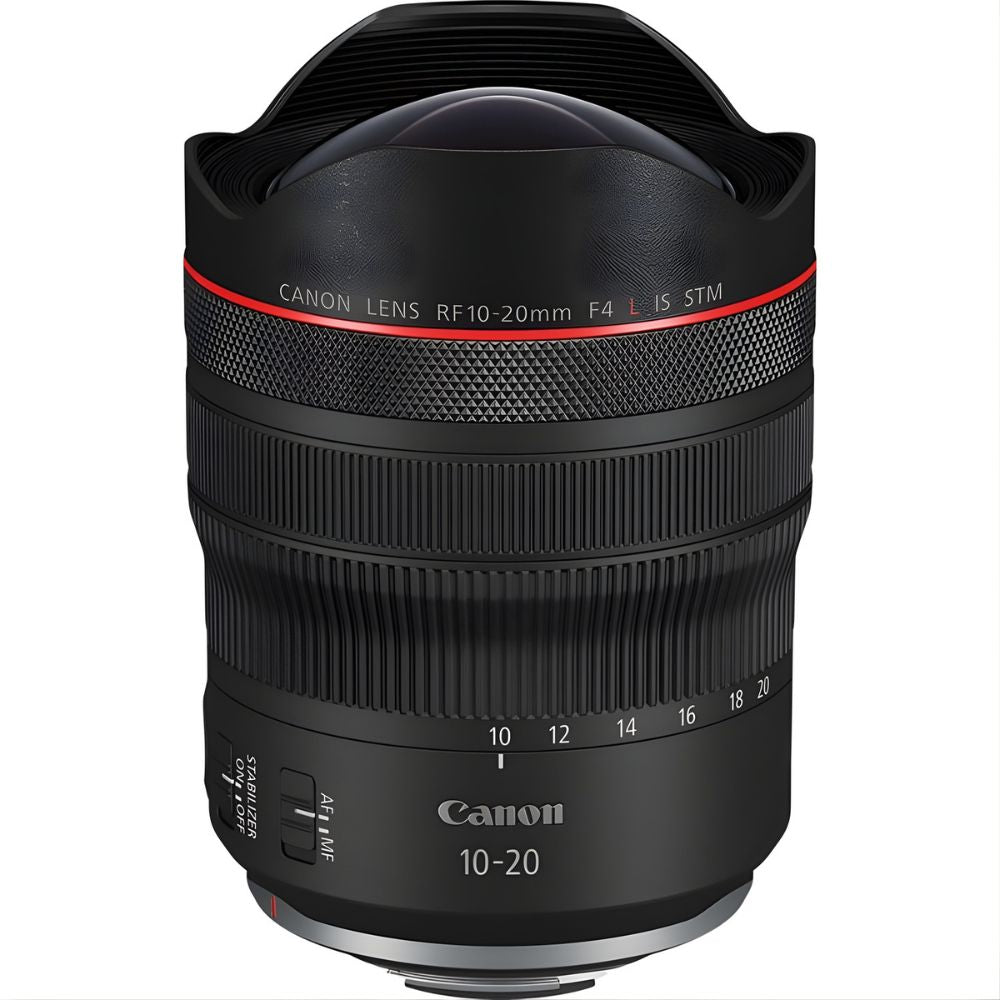 Canon RF 10-20mm f/4 L IS STM Autofocus Full Frame Format RF-Mount Ultrawide Zoom Lens