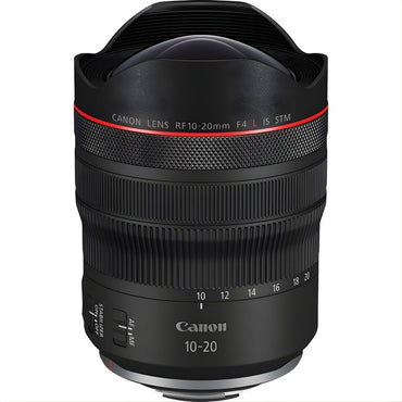 Canon RF 10-20mm f/4 L IS STM Autofocus Full Frame Format RF-Mount Ultrawide Zoom Lens