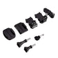 GoPro Grab Bag Spare Action Camera Mounting Parts with Flat and Curved Adhesive for HERO 12 / 11 / 11 Mini / 10 BLACK Action Camera