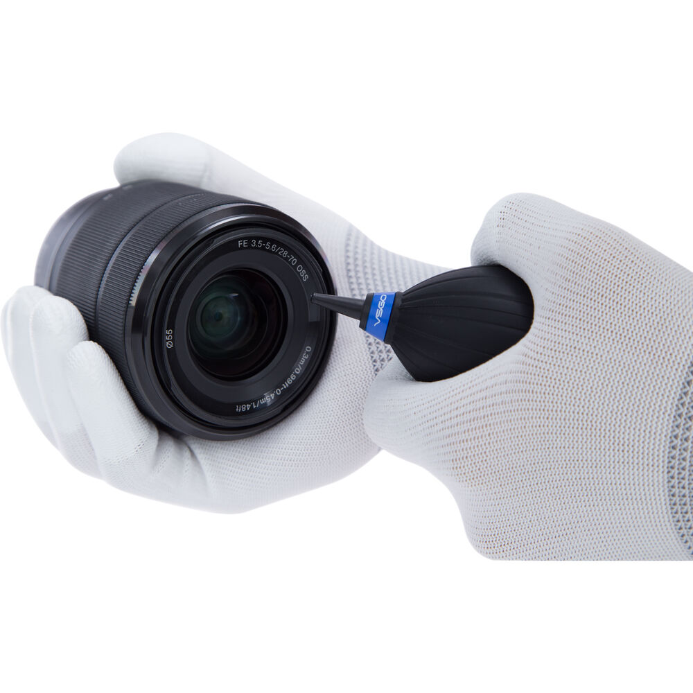 VSGO Mini Air Blower with Soft Nozzle for Camera Lens, Sensor & Optical Equipment