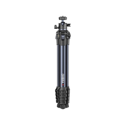 Ulanzi OMBRA II Travel Tripod with 10kg Max Payload, Fluid Pan & Tilt Head, Panoramic Ball Head, 360° Rotation Phone Clamp for DSLR, Mirrorless, Cinema Camera Videography Photography | T154 | T156