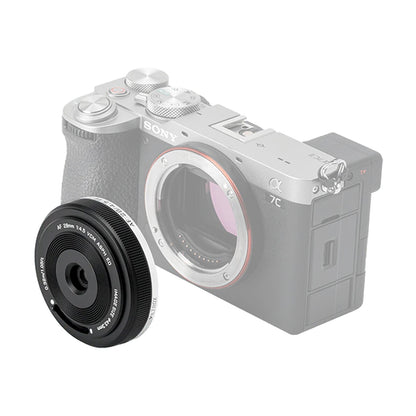 Viltrox AF 28mm f/4.5 FE VCM ASPH ED Sony E-Mount | Nikon Z | FUJIFILM XF Mount Auto Focus Prime Pancake Lens with Full Frame Optics and APS-C Format with Ultrathin Design, STM Motor for Sony, Nikon, Fujifilm Mirrorless Cameras