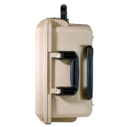 Eirmai R600 Durable and Waterproof Suitcase Hardcase with 2 Customizable Detachable Sponges for Cameras, Drones, and Accessories - Available Color