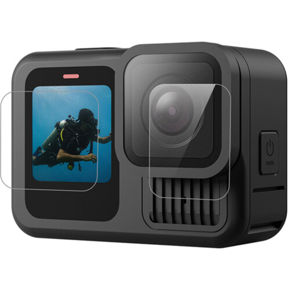 TELESIN 9H HD Tempered Glass Screen Protector for GOPRO HERO 13 Action Camera