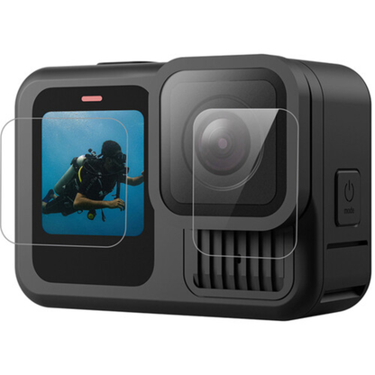 TELESIN 9H HD Tempered Glass Screen Protector for GOPRO HERO 13 Action Camera