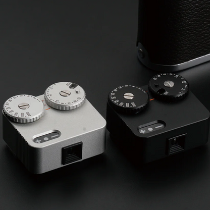 TTArtisan Light Meter II Alog Illuminometer APS-C Frame, F/2.0 Large Aperture with Dual Tuning Dial and Light Indicator, 23 Stop Shutter Speeds for E / X / Z / M43 / RF Mount Mirrorless Cameras and Photography | Black, Silver