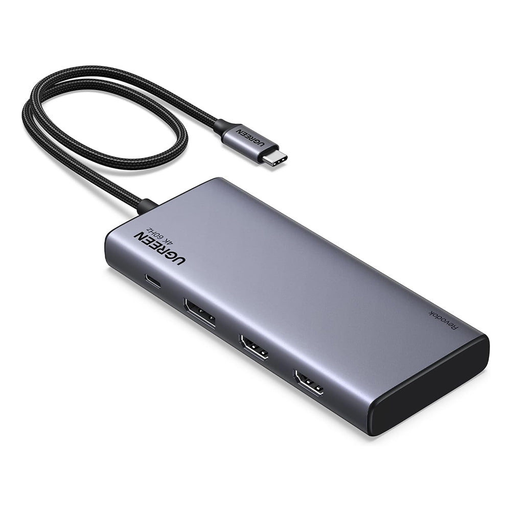 UGREEN Revodok 308 8-in-1 USB-C Hub Triple Display Docking Station