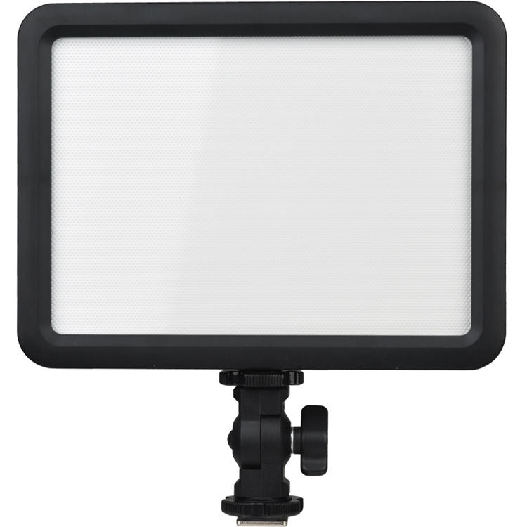 Godox LEDP120C Ultra-Thin 12W Dimmable LED Video Light Panel On-Camera Lamp 3200K-5600K Bi-Color Temperature with Hot Shoe Adapter