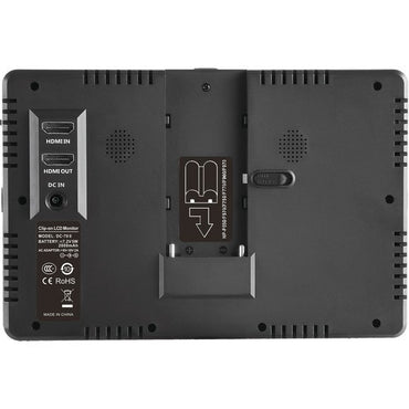 VILTROX DC-70 II 7 inch Field Minitor 4k HDMI AV Input Monitor for Mirrorless and DSLR Cameras (VERSION 2)