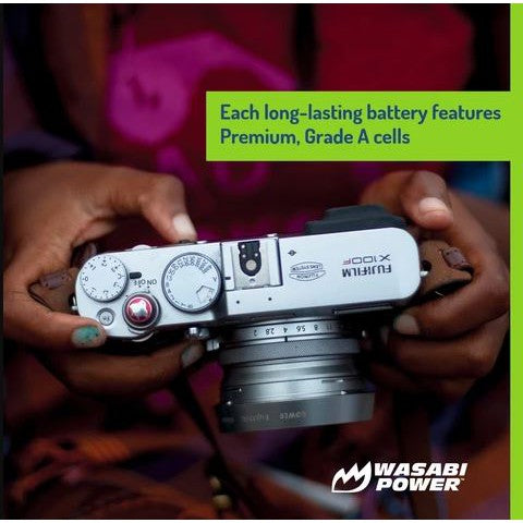 Wasabi Power Battery NP-W235 (2-Pack) and Dual Charger for Fujifilm X-T4