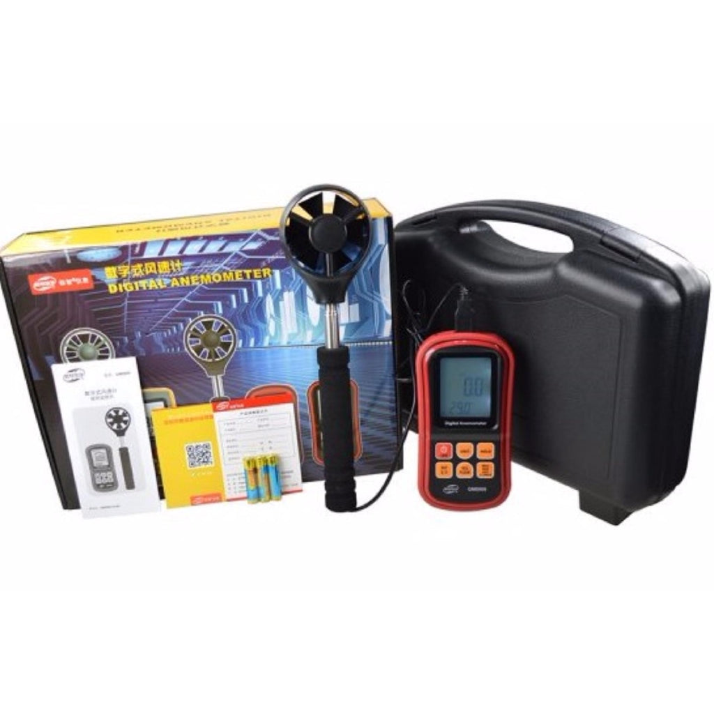 [CLEARANCE] Benetech GM8909 Anemometer Wind Speed Meter Air Volume Ambient Temperature Tester With USB Interface