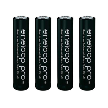 Panasonic Eneloop Pro BK-4HCCE-4BT Rechargeable Battery AAA Pack of 4 (Black) x2