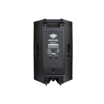 KEVLER MSR-15 15" 800W 2-Way Bass Reflex Full Range Passive Loud Speaker (PAIR) with Multiple Handles, Bottom Pole Mount, Multi Angle Enclosure and Easy Daisy-Chain Loop Connection